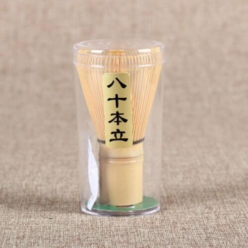 [GRANDNESS] 80 Pondate White Bamboo Chasen * Matcha Whisk Japanese Matcha Bamboo Whisk for Preparing Green Tea Matcha Tea Whisk