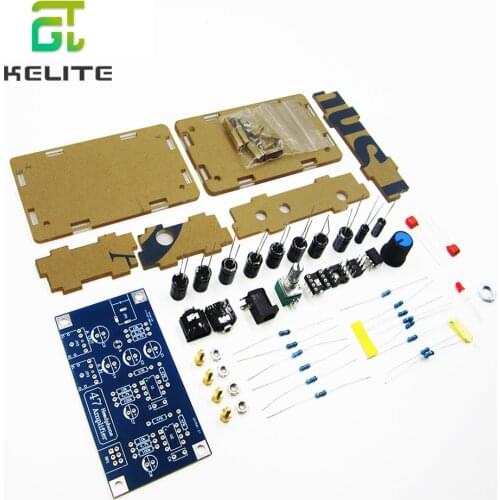 HAILANGNIAO New Arrival 1 Pcs Portable Headphone Amplifier Board AMP Module Kits For Classic 47 DIY with Case High Quality