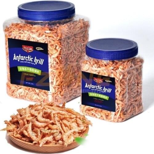 Fish Food Shrimp Krill Freeze Dried Natural Shrimp Pigment Carnivore Tropical Cichlid Turtle Flowerhorn