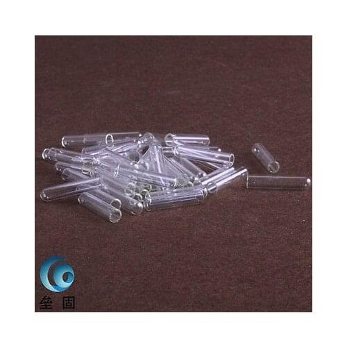 LOT 100 Laboratory Glassware 6x30mm Small Test Tube Fermentation Duchenne Tube microbes Tube
