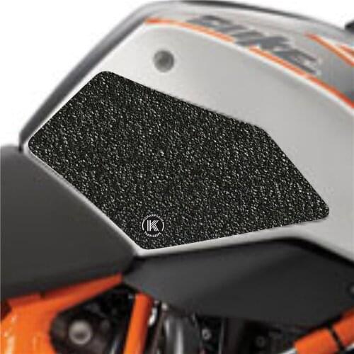 Motorcycle fuel tank pad tank grip protection Non-slip stickers knee grip side applique for KTM 12-18 690 DUKE 13-17 690 DUKE R
