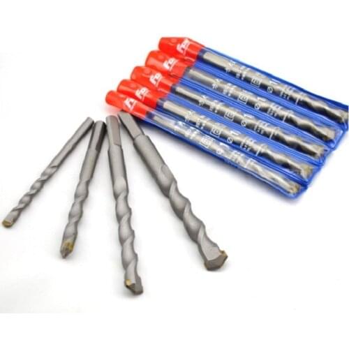 New 5pcs/set High quality Tungsten steel drill Impact drill Cement concrete wall drill construction drill 5-12mm