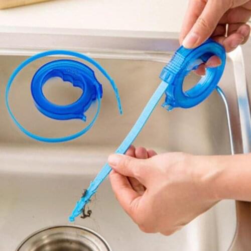 New Bathroom Hair Sewer Dredge Device Drain Cleaner Hook Cleaner Toilet Sink Pipe Unclog Tools Kitchen Accessories Anti Blockage