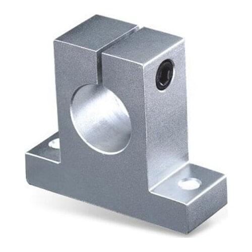 Optical axis support 4pcs SK8 10 12 13 16 20 25 30 Vertical bracket Linear Rail Shaft Support XYZ Table CNC for 3D printer