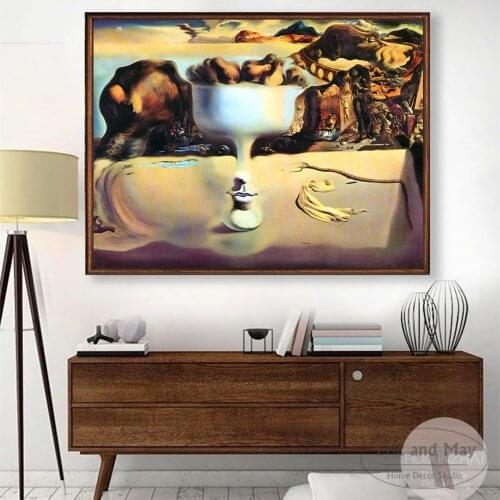 Salvador Dali Surrealism Canvas Art Print Painting Poster Wall Pictures For Living Room Home Decorative Wall Decor No Frame