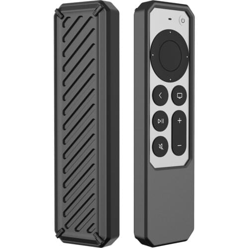Silicone Protective Case For Apple TV 4K Remote 2021 Anti-Slip Shockproof Remote Protective Shell Control Cover