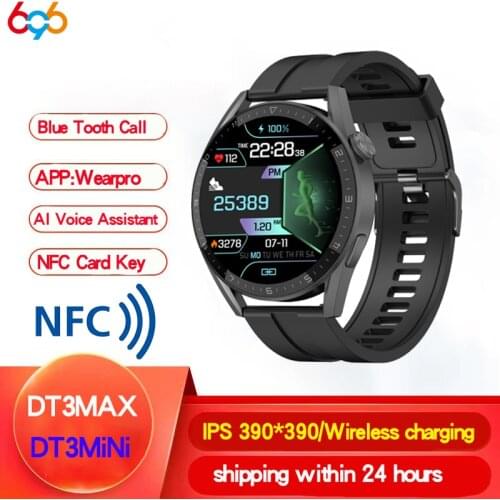 Wear 3 pro Smart Watch Men 360*360 Full Touch Screen Bluetooth-compatible Calls Waterproof Wear3pro Smartwatch PK Huawei Watch 3