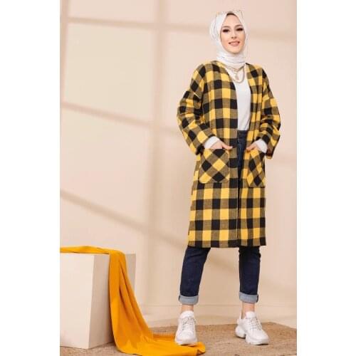 Women Stamp Fabric Coat Jacket Spring Thin Long Sleeve Suits Blazer for Women Hijab Muslim Fashion Hot Sale Abaya Stylish Wholesale