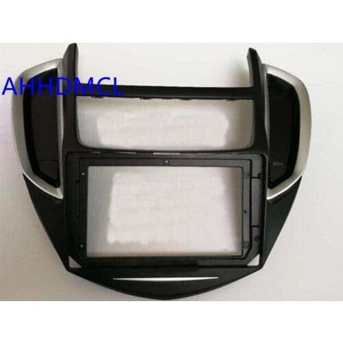 Car Fascias Navigation Frame Dash Frame Kit For 9" Universal Android Multimedia Player For Chevrolet Trax Tracker 2014 2015 2016