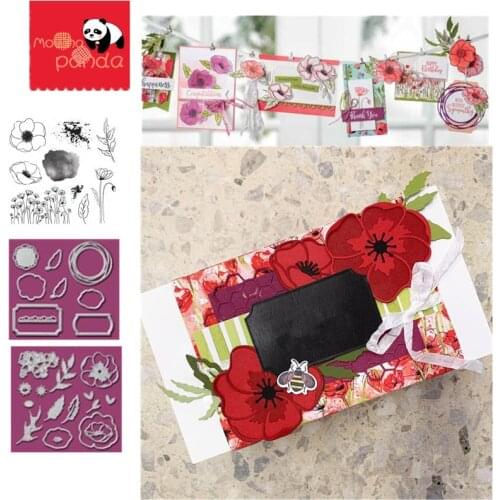 Flower Metal Cutting Dies and stamp Stencils for DIY Scrapbooking Hands-on Embossing Dies Cuts Craft Paper Cards Making Stencils