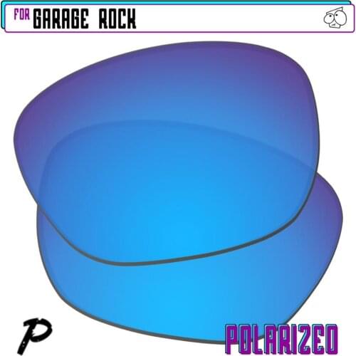 EZReplace Polarized Replacement Lenses for - Oakley Garage Rock Sunglasses - Blue P