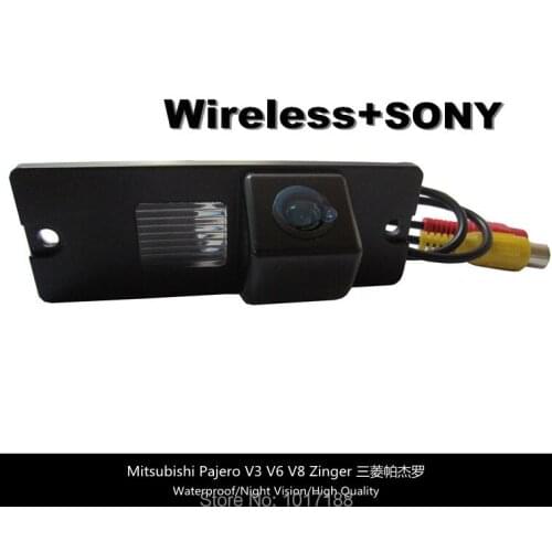 HD!! WIFI camera Wireless Car Rear View Camera SONY Chip For Mitsubishi Pajero V3 V6 V8 Zinger