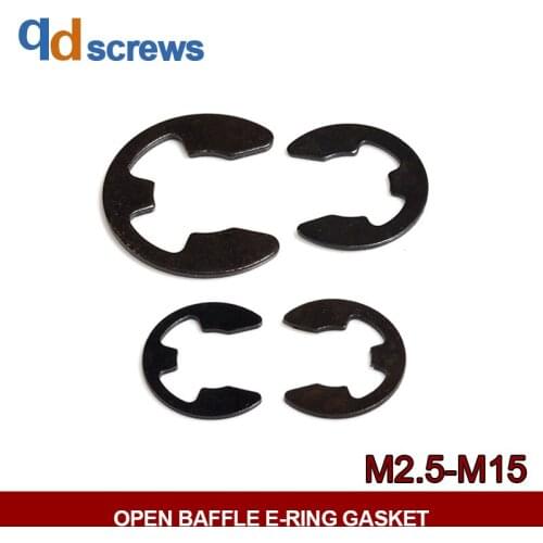 M2.5M3M4M5M6-M15 Open baffle E-ring gasket Lock washers (retaining washers for shafts DIN6799