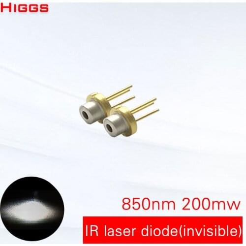 Strong anti-sunshine interference 850nm 200mw infrared laser diode IR radar Interactive touch light source TO18/diameter 5.6mm