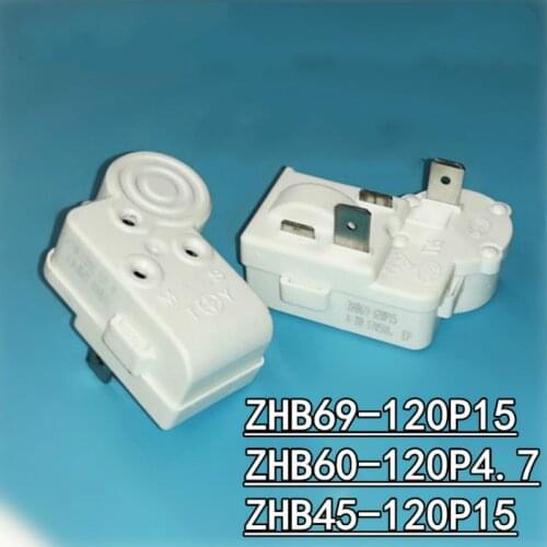 NEW Refrigerator parts compressor PTC starter ZHB60-120P4.7 overload protection relay ZHB69-120P15 ZHB45-120P15 ZHB40-105P15