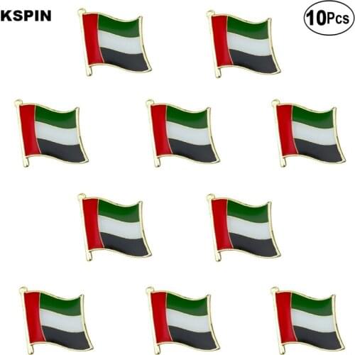 U.A.E. Flag Lapel Pin Flag badge Brooch Pins Badges 10Pcs a Lot