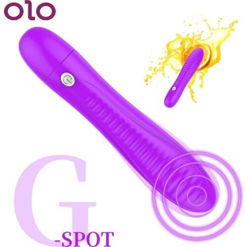 OLO AV Stick Dildo Vibrator 12 frequency Magic Wand G-spot Massage Vagina Clitoris Stimulator Sex Toys for Women Sex Products