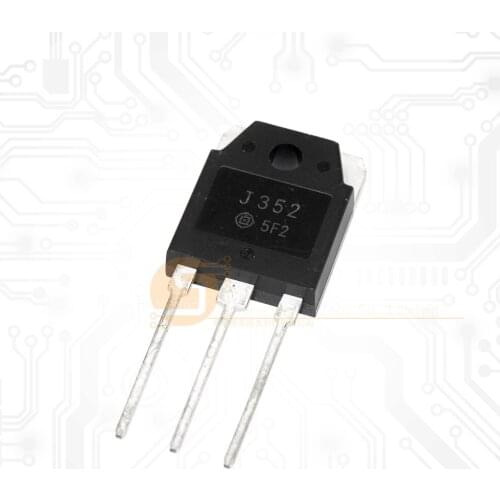 Original J352 TO-3P Field Effect Tube Small NPN Low Frequency MHz Audio Amplifier Tube