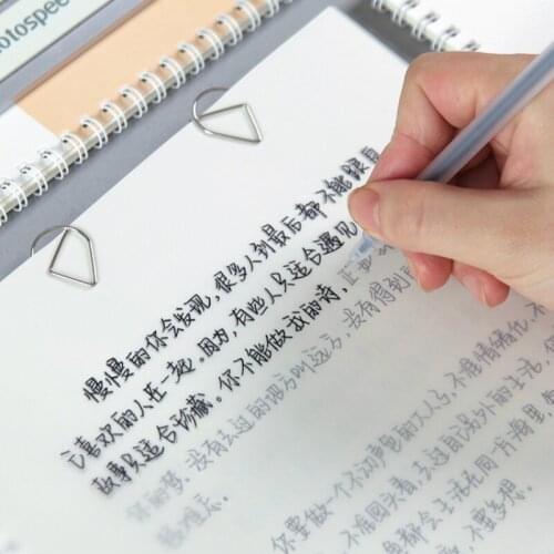 Copybook Adult Student Chinese Calligraphy Practice Copybook Lovely Handwriting Pen Calligraphy Copybook Cute Caligrafia