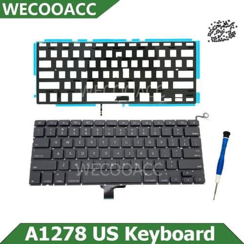 New Replacement A1278 Keyboard For Macbook Pro 13" US Keyboard 2009 2010 2011 2012 Years