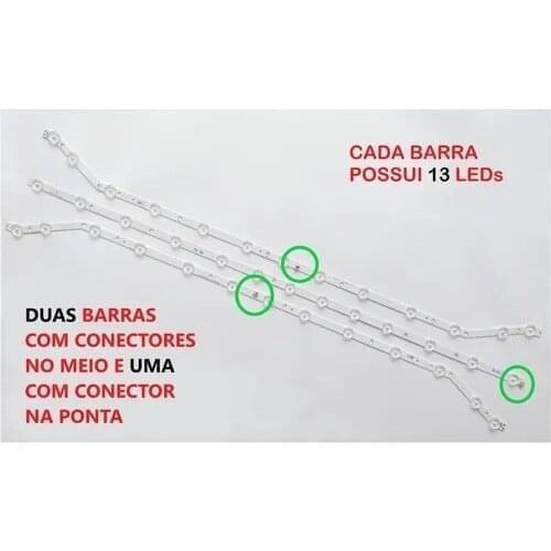 10kits LED backlight strip for Un40h5103 Un40h5100 U40h4203 Un40h4200