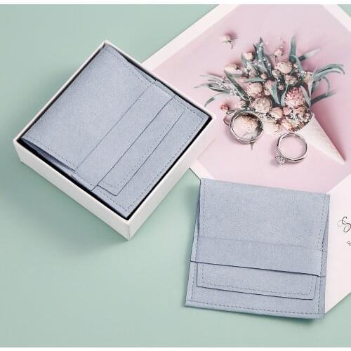 10pcs Microfiber Velvet Pouches Chic Jewelry Package for Wedding Ring Earrings Necklace Christmas Presents Small Favor Gift Bag