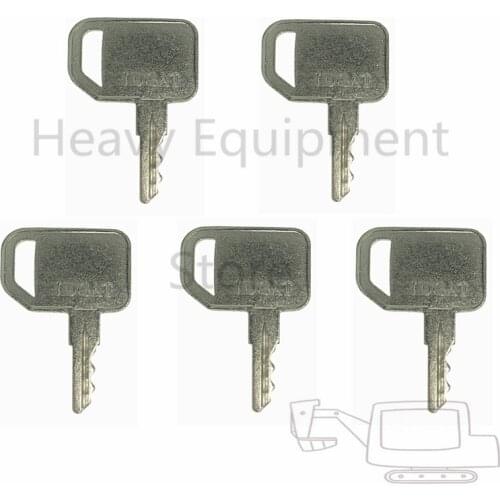 5 Pcs JDG Ignition Start Switch Key For John Deere Gator Bobcat Gehl Multiquip Part Number 131841 AM101600 AM131841 High Quality