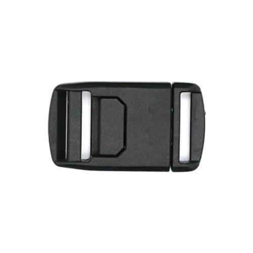Accessories Black Plastic Belt Clip Buckle Magnetic Insert Buckle Adjustable Backpack Straps Webbing Bag Luggage Parts 20MM