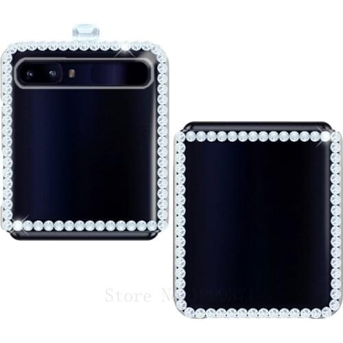 For Z Flip 3 Bling Cute Perfume Bottle Design Crystal Diamond Transparent Case Cover For Samsung Galaxy Z Flip 5G 4G F7070 F7000