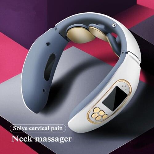 Electric Neck Massager Smart Back And Neck Massager Cervical Body Massage Electric For Back Pain Shoulder Massage Relaxation