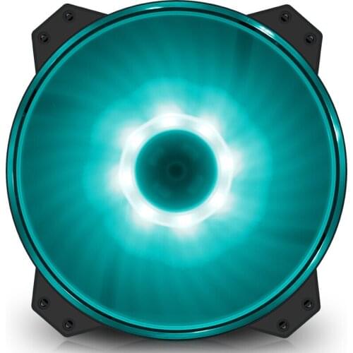 Cooler Master MF200R RGB 20cm Water Cooling fan With RGB Lighting Effect silent CPU Cooler Radiator Replace Fan