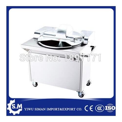 24L commercial stainless steel vegetable cutting machine meat food broken stuffing mixer machine automatic mincing chopper maker