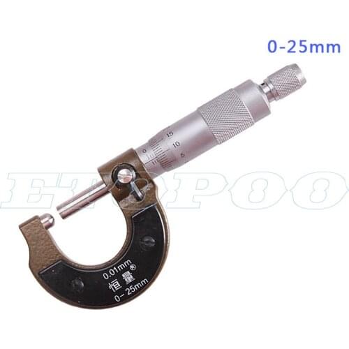 Ball head Tube Micrometers 0-25mm/0.01mm Gauge Micrometer For Measuring Thicknes Of Pipes Tubes Vernier Caliper Measuring tool