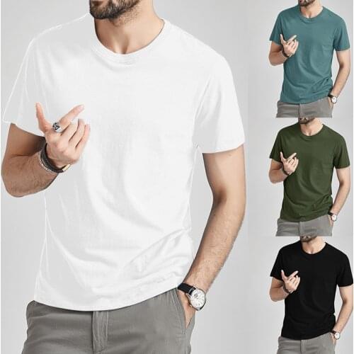 MuLS Men's Plain T-shirts