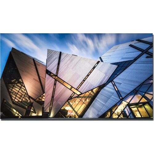 Royal Ontario Museum Canada Wallpaper Canvas Posters and Prints Wall Art Painting For Living Room Decor