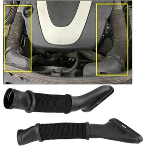 NEW-1 Pair Intake Pipe Left+Right Side Air Intake Duct Hose for Mercedes Benz C-Class W204 250 350 2720903582 2720903682