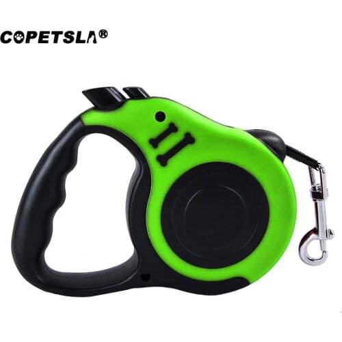 Copetsla Dog Leash Automatic Retractable Nylon Dog Lead Extending Puppy Walking Running Leads For Small Medium Dogs Pet Supplies