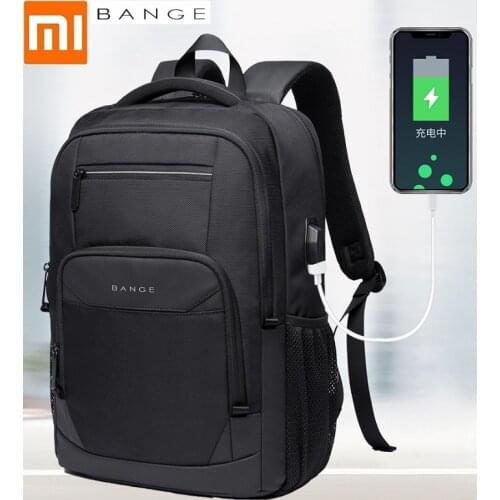 Xiaomi Men Fashion Backpack 15.6inch Laptop Backpack Waterproof Travel Outdoor USB backpack School Bag