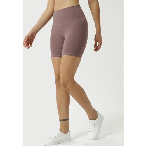 Yoga Sports Shorts Women Double-sided High Waist Gym Workout Running Butt Lifting Squat Proof Fitness Tights Leggings