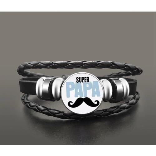Suteyi Men's Leather Bracelets