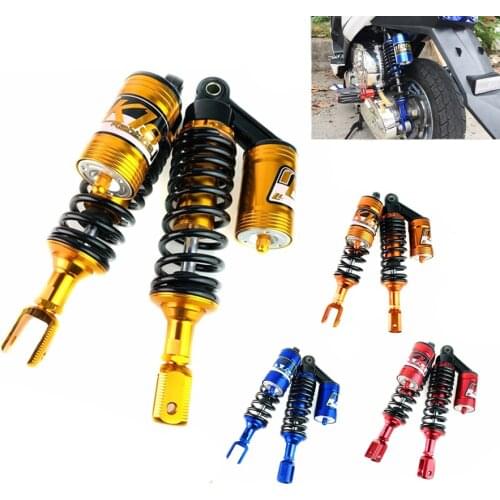 Universal 280 to 290mm Motorcycle Air Shock Absorbers Rear Suspension For Honda Yamaha Suzuki Kawasaki Dirt bikes Quad ATV