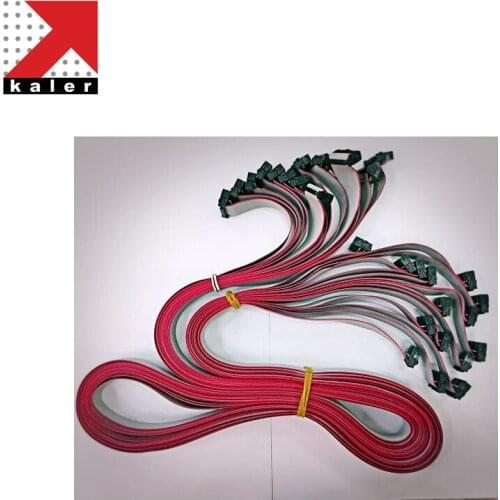 Ready to ship 10pcs/lot 80cm 16Pin Ribbon cable connect flat cable for LED panel screen P2 P2.5 P3 P3.91 P4 P4.81 P5 P6 P8 P10