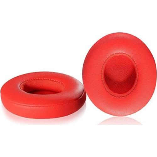 Bluelans 2Pcs Replacement Earpads Cover Cushion Earmuff for Solo- 2 3 Wireless Headphone Ear Pads Cushion Cover