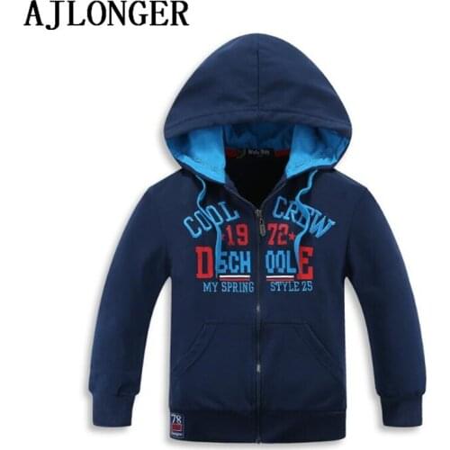 Толстовки с капюшоном для мальчиков AJLONGER China At AliExpress