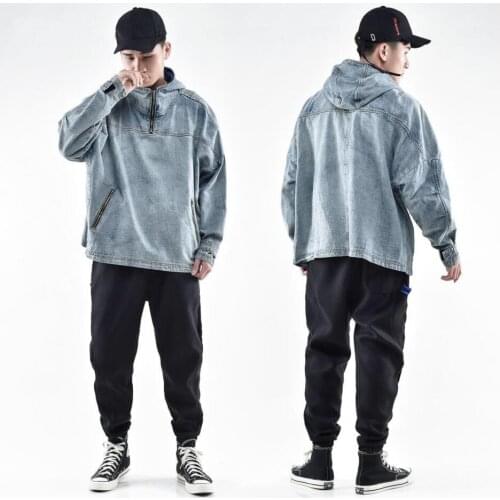 BADUN QISHI Hooded Jackets For Men