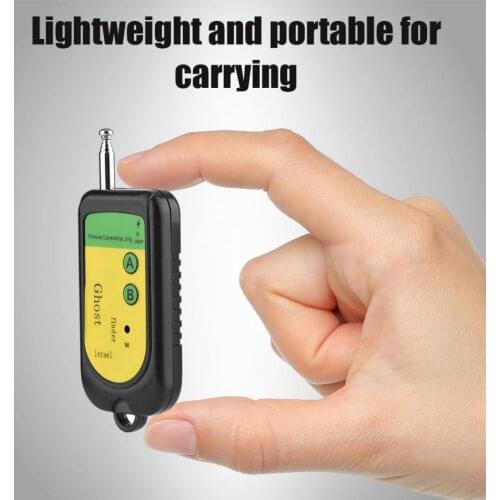 Signal Bug RF Detector Camera GSM Wireless Device Detection Dogs 100~2400Mhz 1.5V Black Mobile Phone Signal Detection Machine