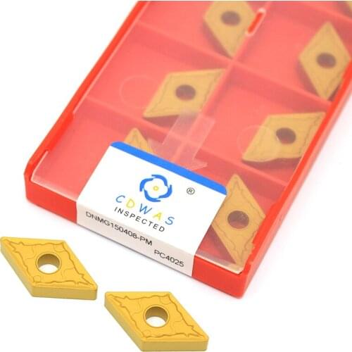 DNMG150408 PM PC4025 High Quality Carbide Inserts External Turning Tool Blade DNMG 150408 CNC Lathe Cutter Tool For Hard Steel