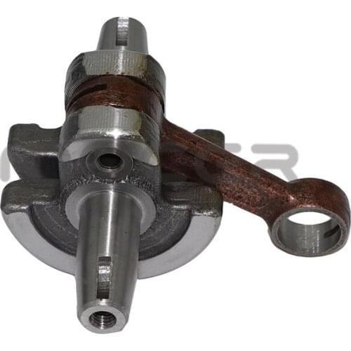 Motorcycle engine Crankshafts For 49cc 2 stroke Heavy Performance Pull circle Crank Shaft Gas Mini Pocket Bike Pit Bike Parts