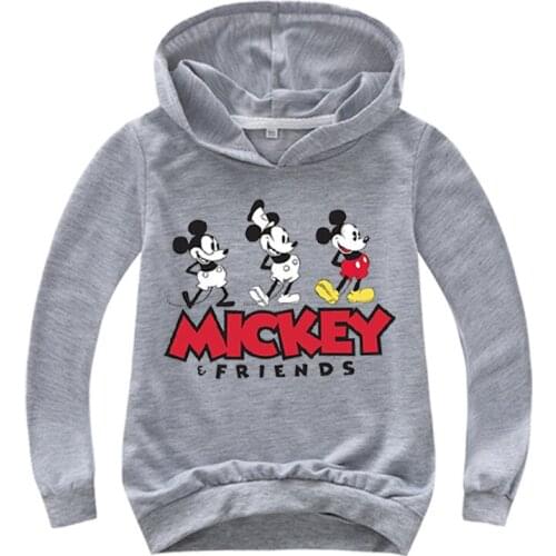 New Autumn mickey minnie mouse Boys Girls casual Sweatshirt Kids Hoodies Long Sleeve Sweatshirt Children Clothes