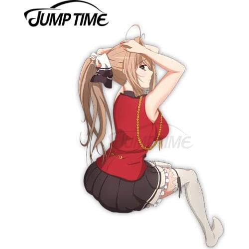 Jump Time Amagi Brilliant Park Sento Isuzu 72 8.5 Anime Sexy Girl Vinyl Decal Window Car stickers